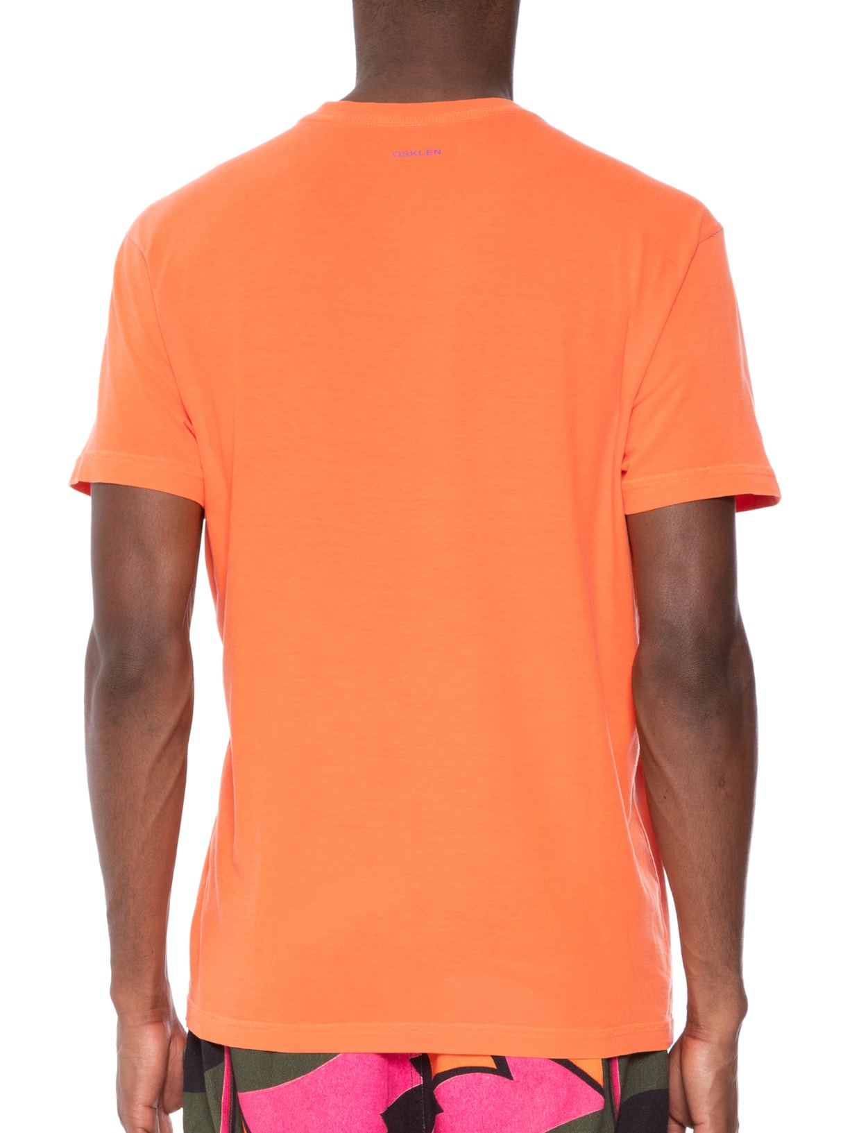 Camiseta Masculina Stone Morro 2 Irmãos Laranja Osklen
