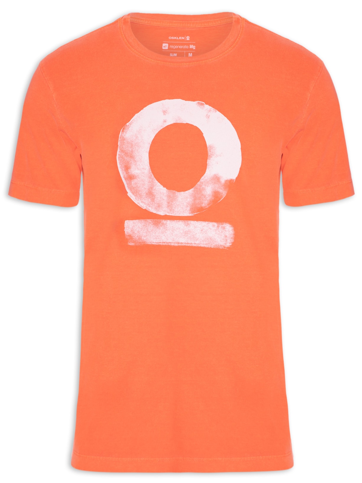 Camiseta Masculina Stone Oceans - Laranja
