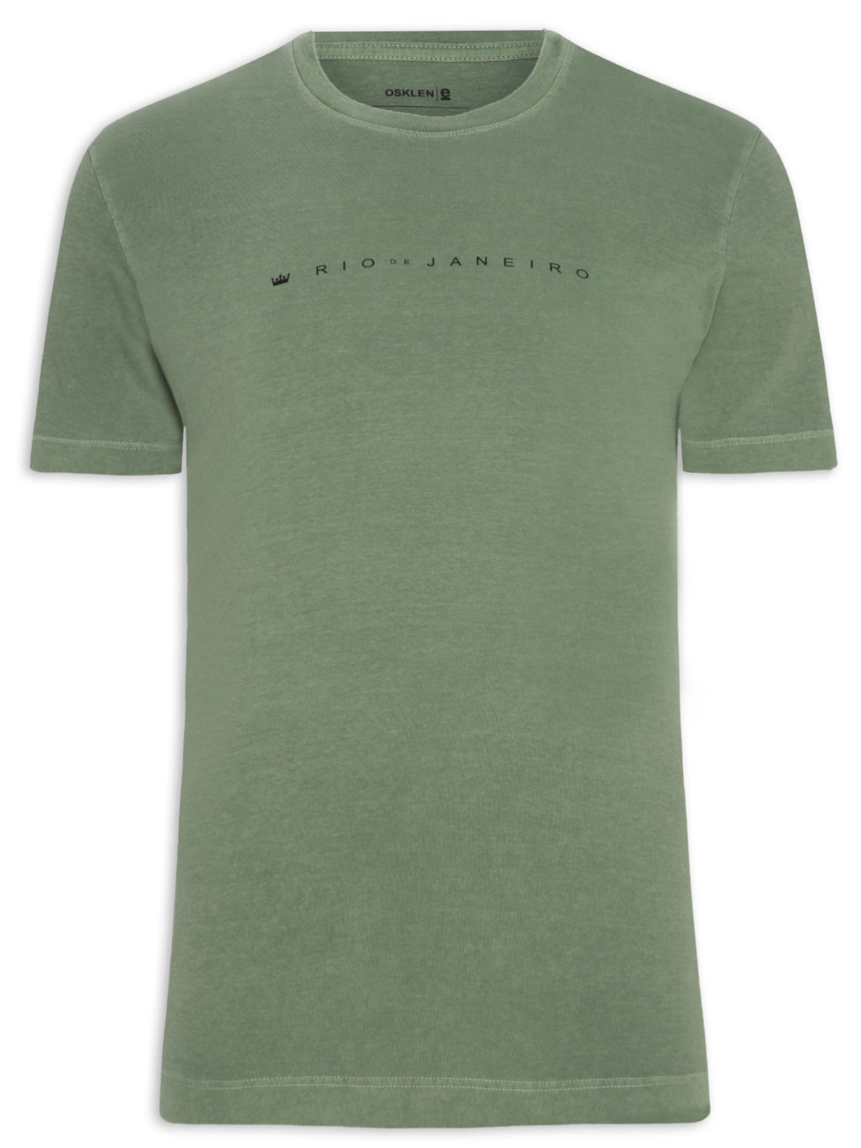 Camiseta Masculina Stone Osklen Rio De Janeiro - Verde