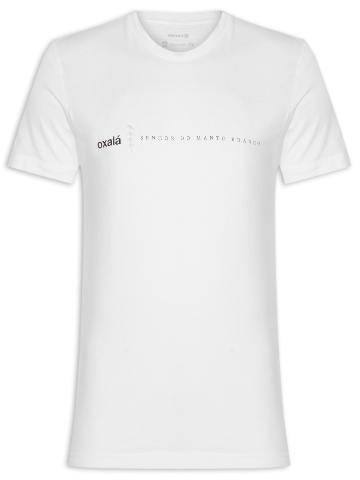 Camiseta Masculina Stone Oxalá - Branco