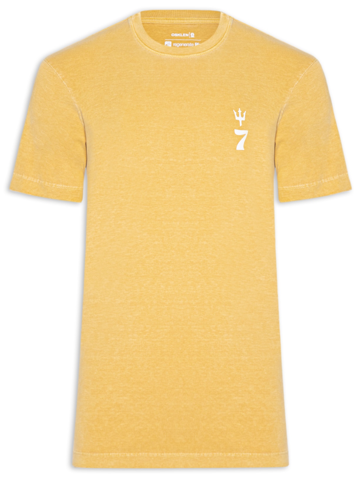 Camiseta Masculina Stone Palm Barrel MC - Amarelo