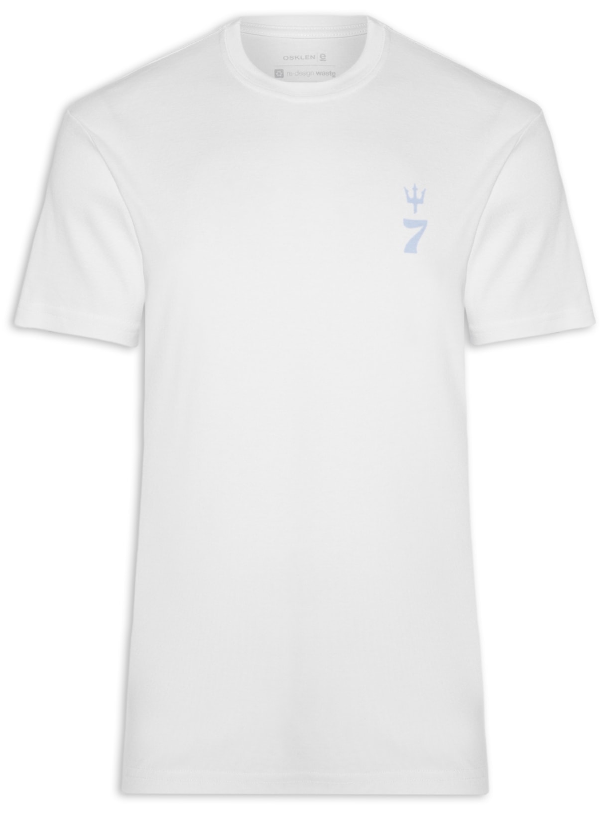 Camiseta Masculina Stone Palm Barriel Manga Curta - Branco