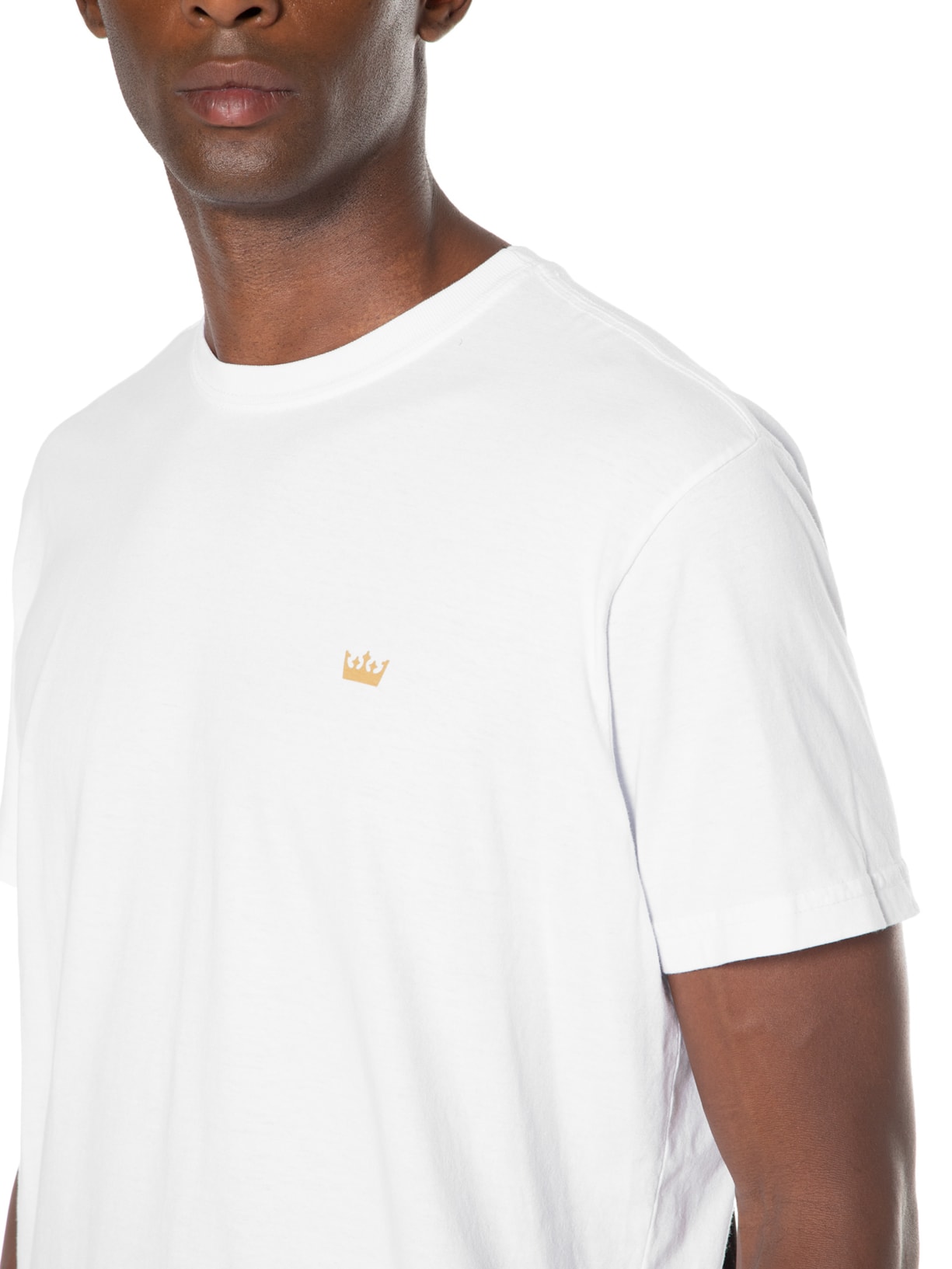 Camiseta Masculina Stone Pranchão Duplo Branco Osklen