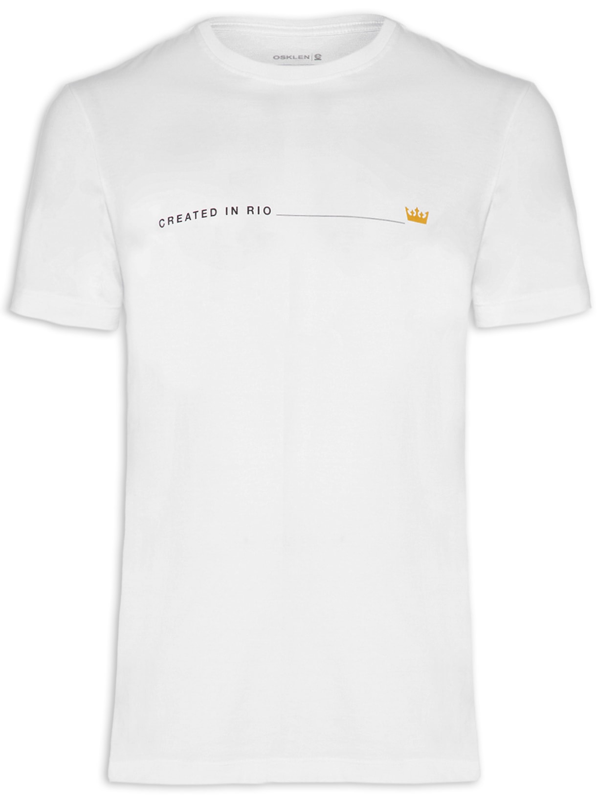 Camiseta Masculina Stone Proudly Created - Branco