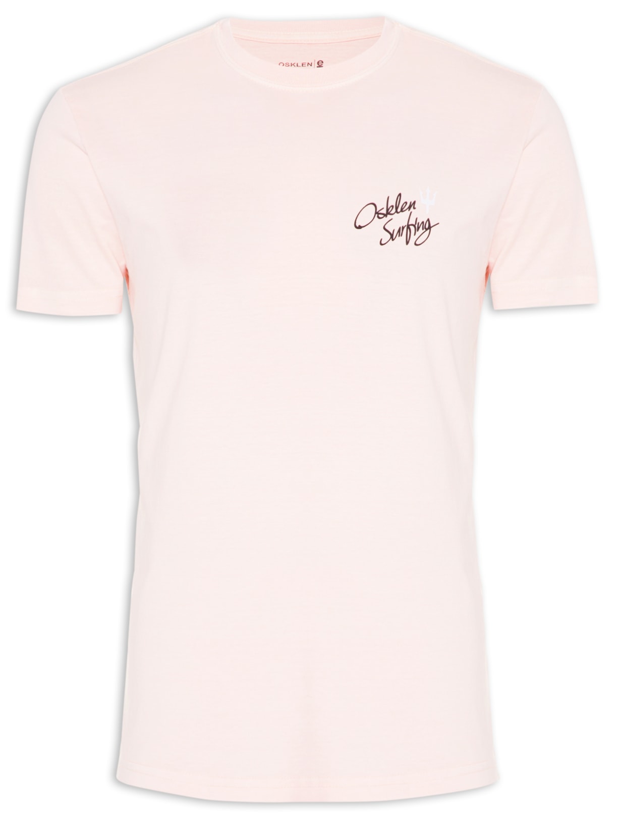 Camiseta Masculina Stone Quilhas Rosa Osklen