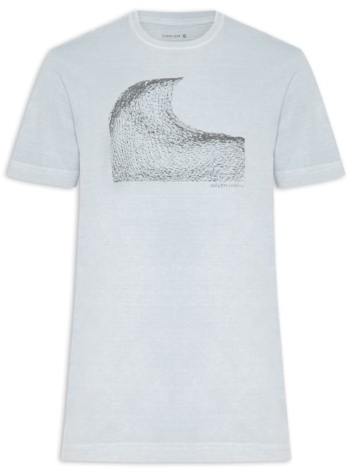 Camiseta Masculina Stone Rede Wave - Azul