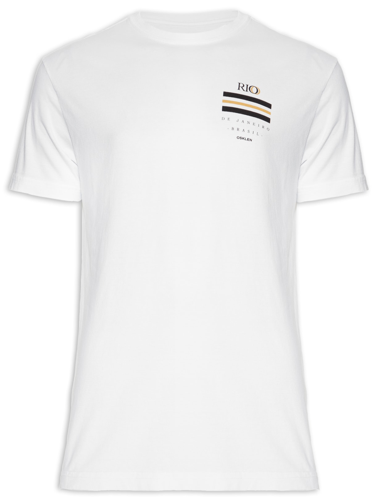 Camiseta Masculina Stone Rio De Janeiro - Branco