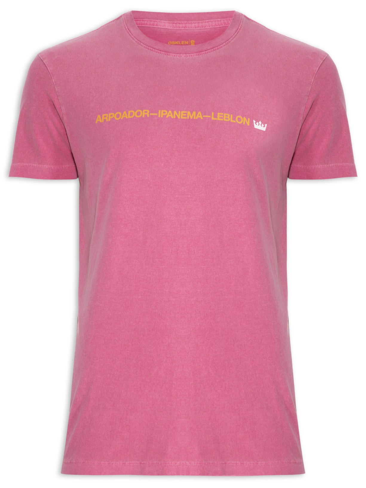 Camiseta Masculina Stone - Rosa