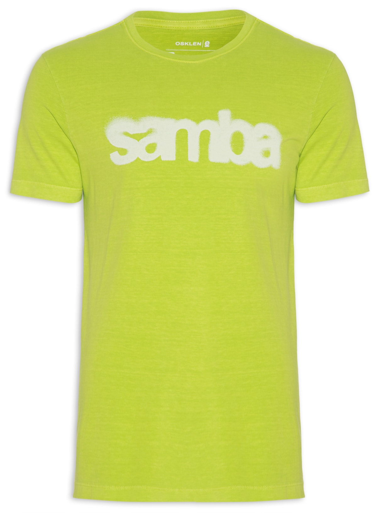 Camiseta Masculina Stone Samba Verde Osklen