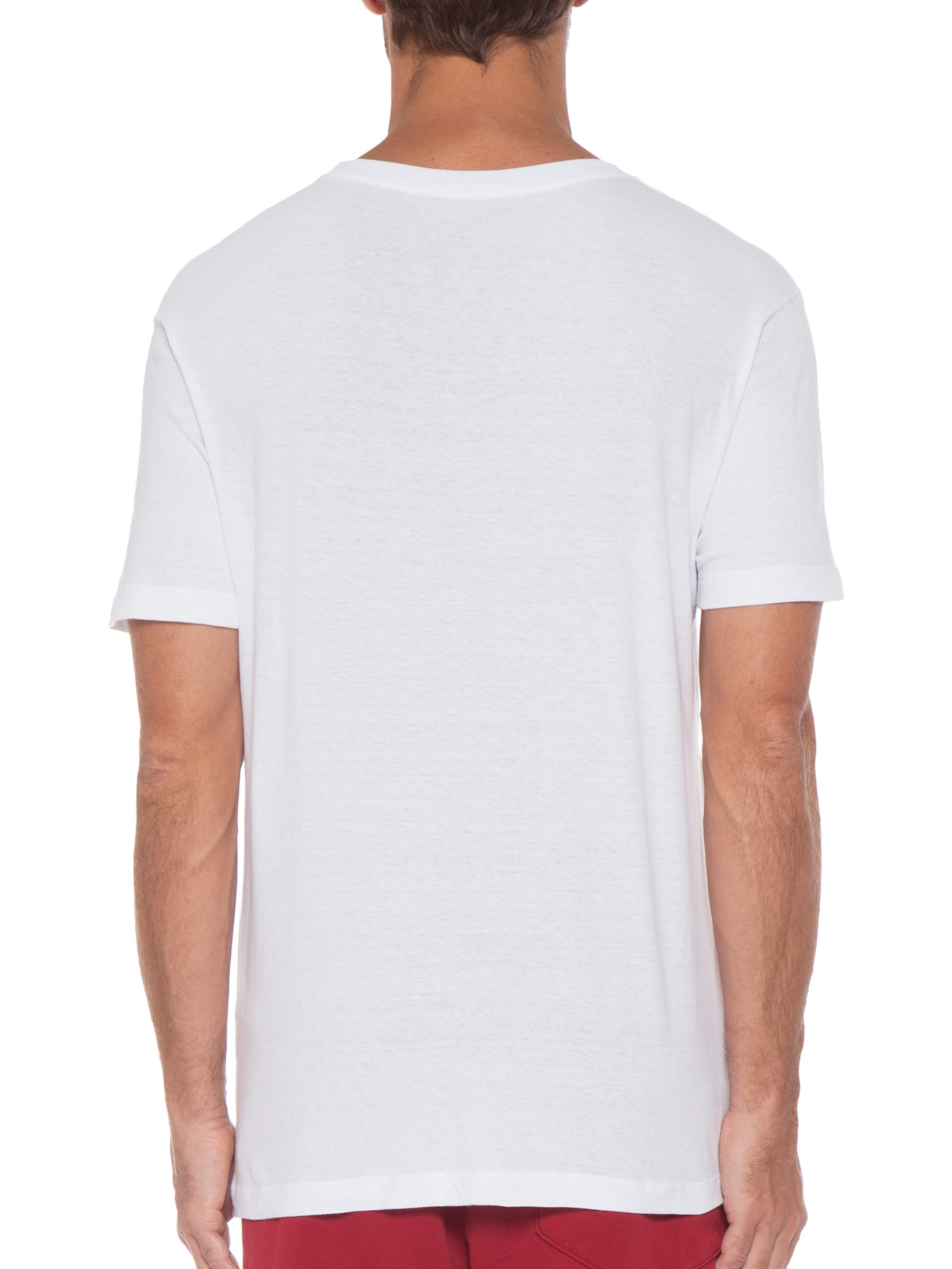 Camiseta Masculina Stone Sandpaper Lion Branco Osklen