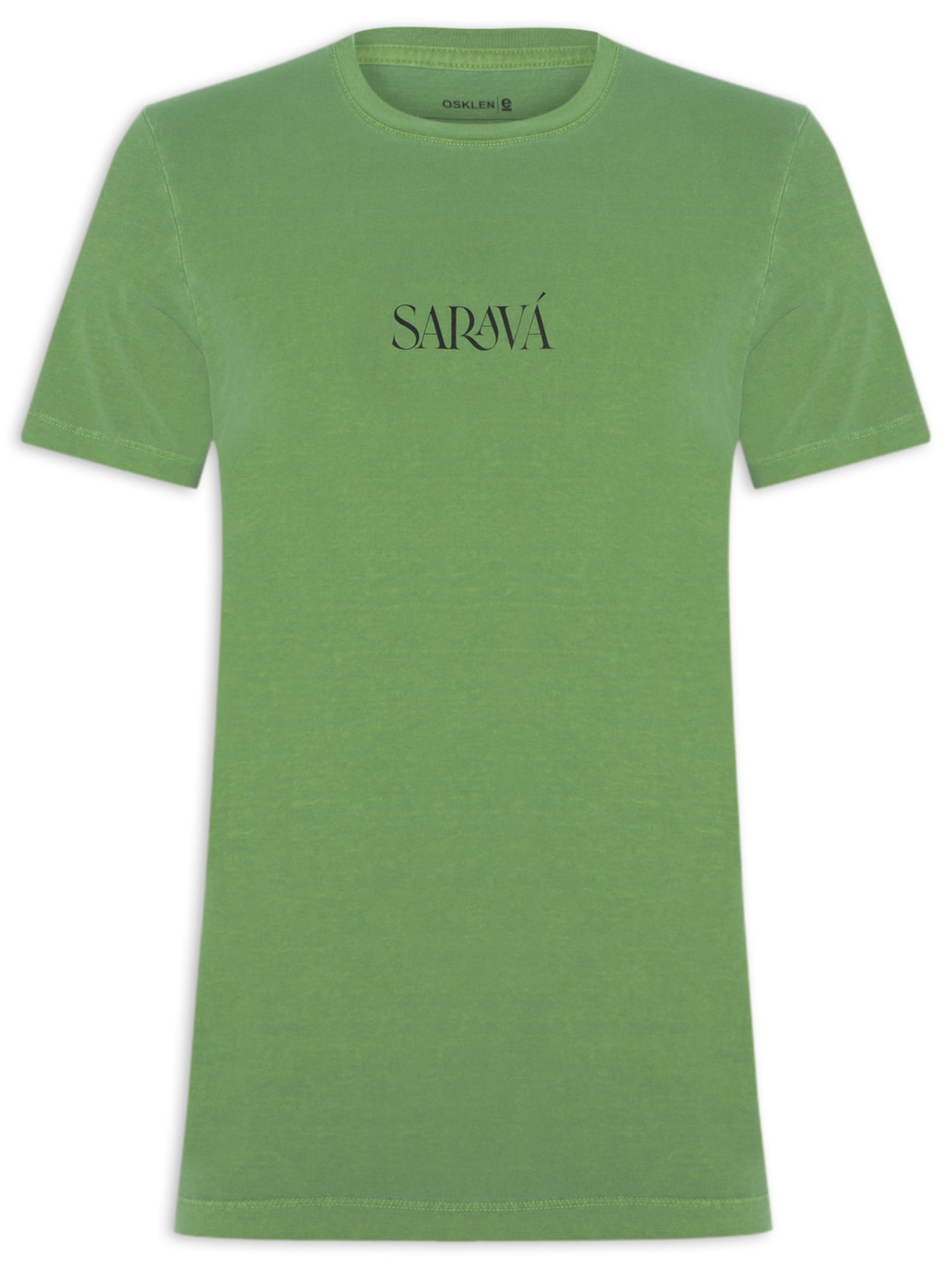 Camiseta Masculina Stone Sarava Manga Curta - Verde