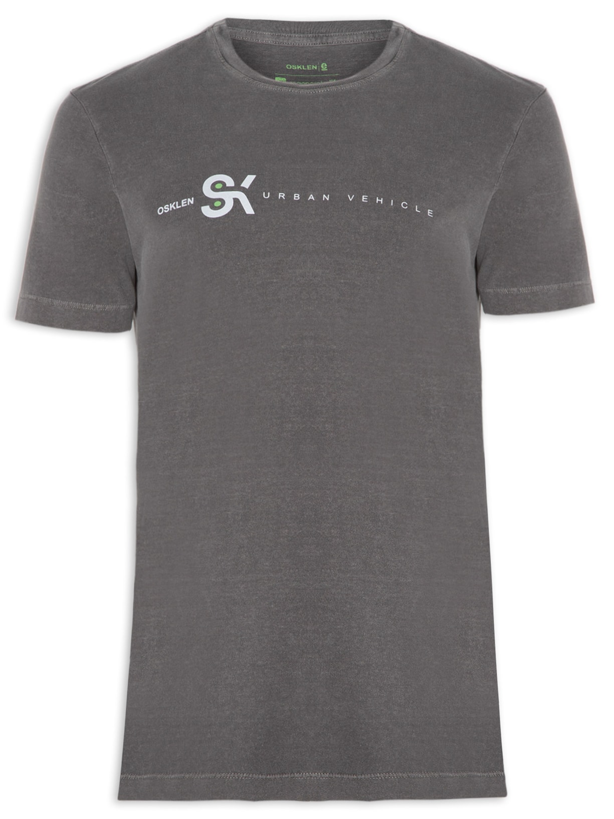 Camiseta Masculina Stone Sk8 Urban Vehicle Cinza Osklen