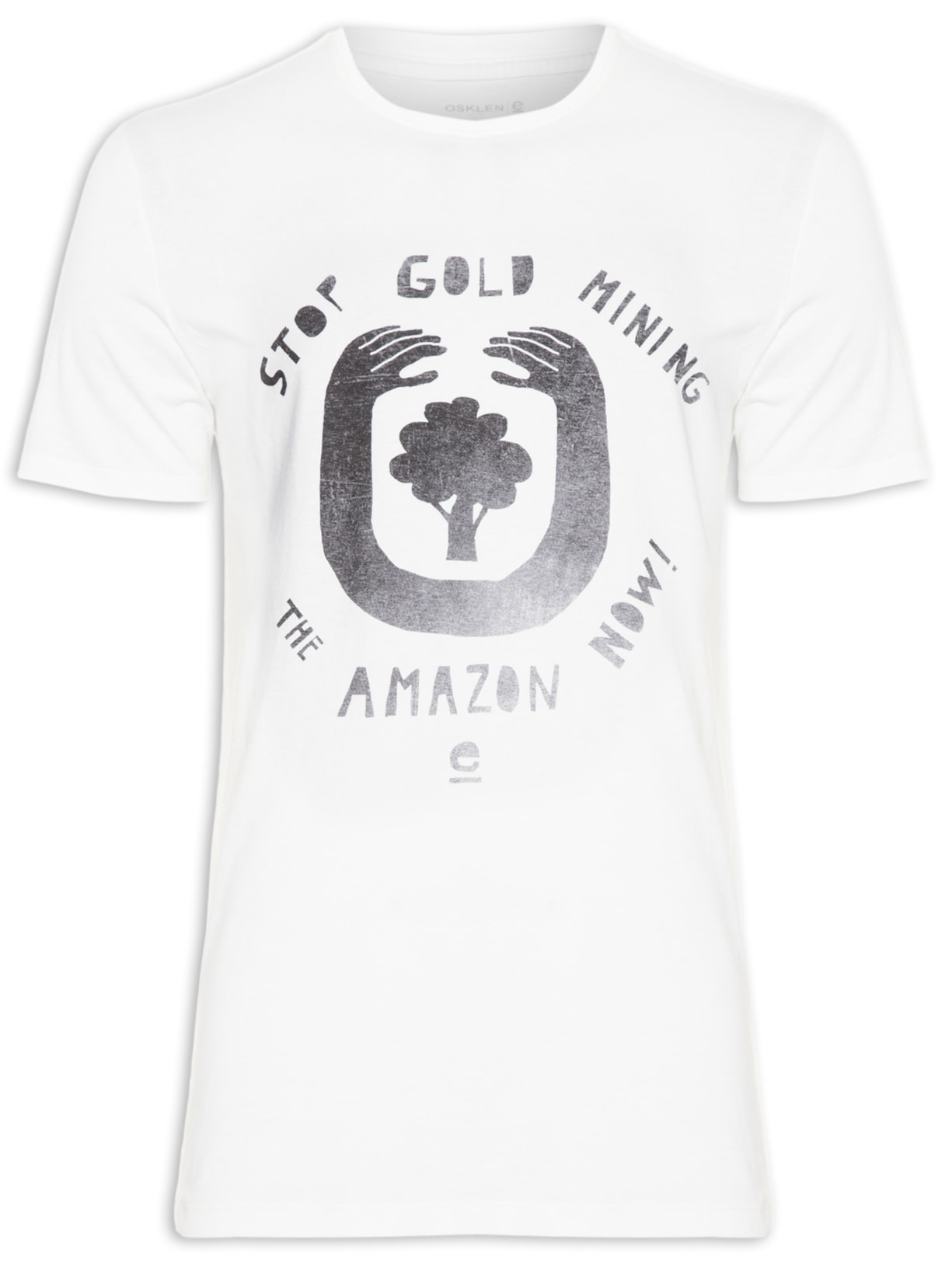Camiseta Masculina Stone Stop Goldmining Masculina - Branco