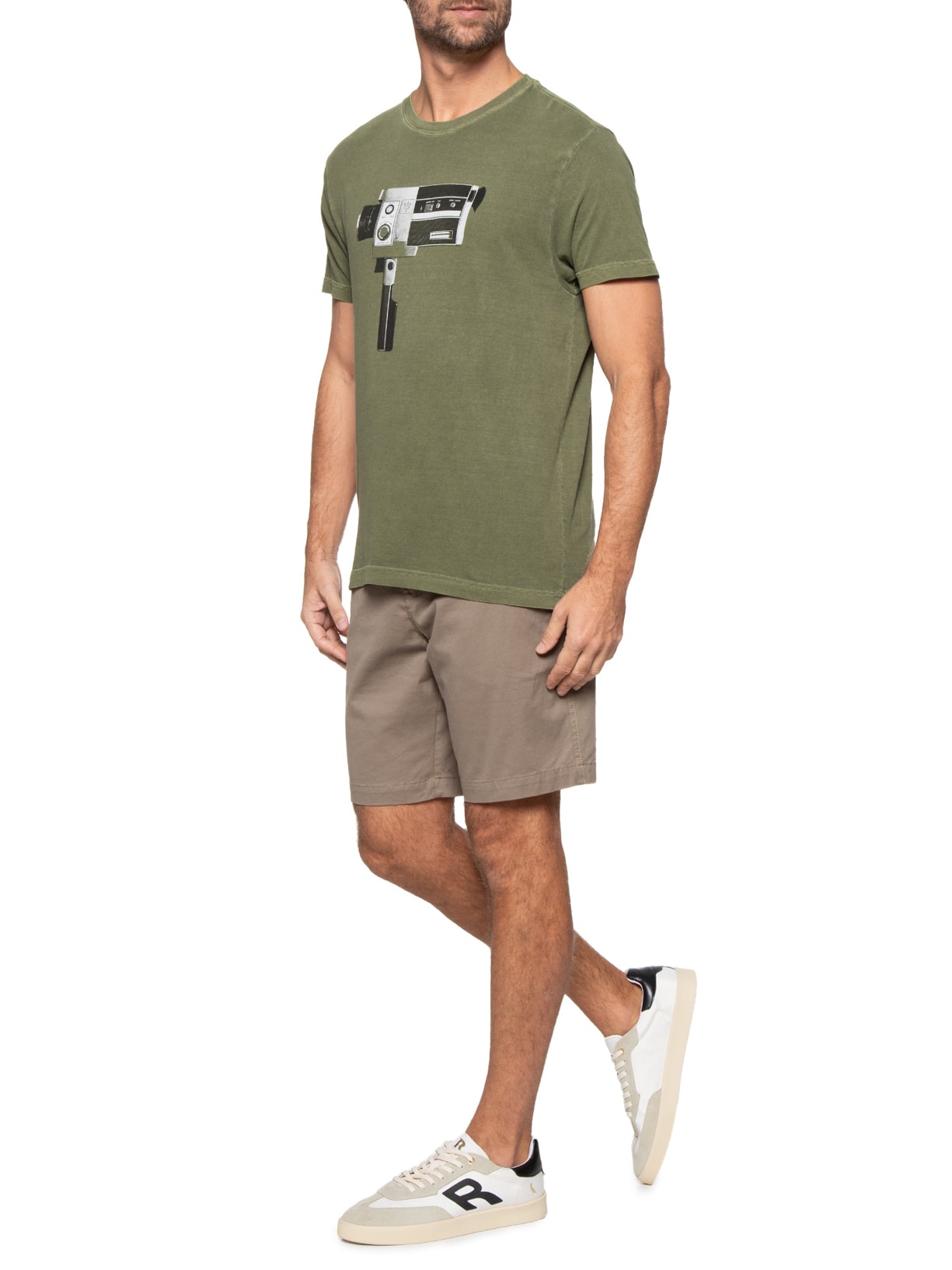 Camiseta Masculina Stone Super 8 Osklen Osklen