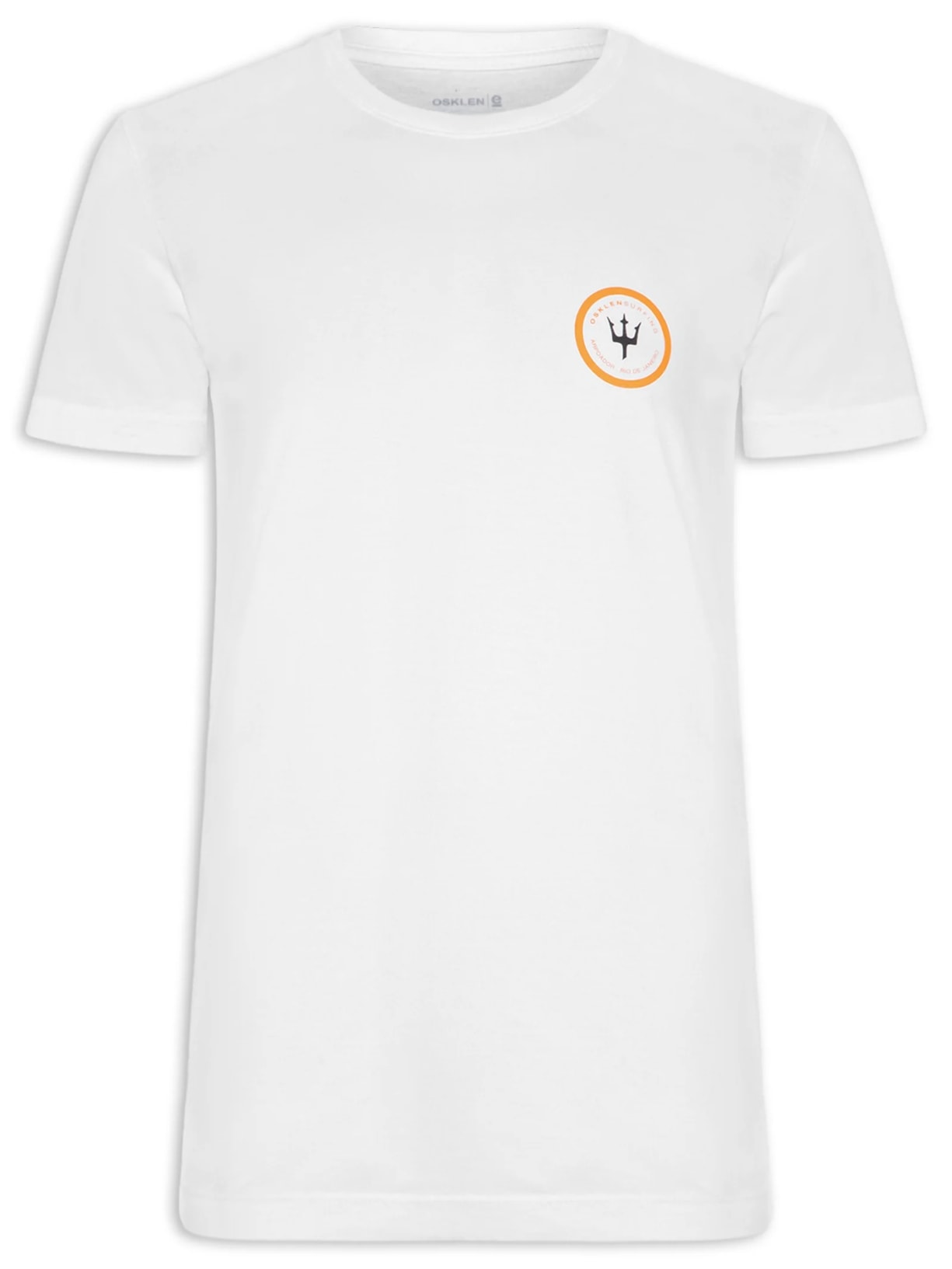 Camiseta Masculina Stone Surf Patch - Branco