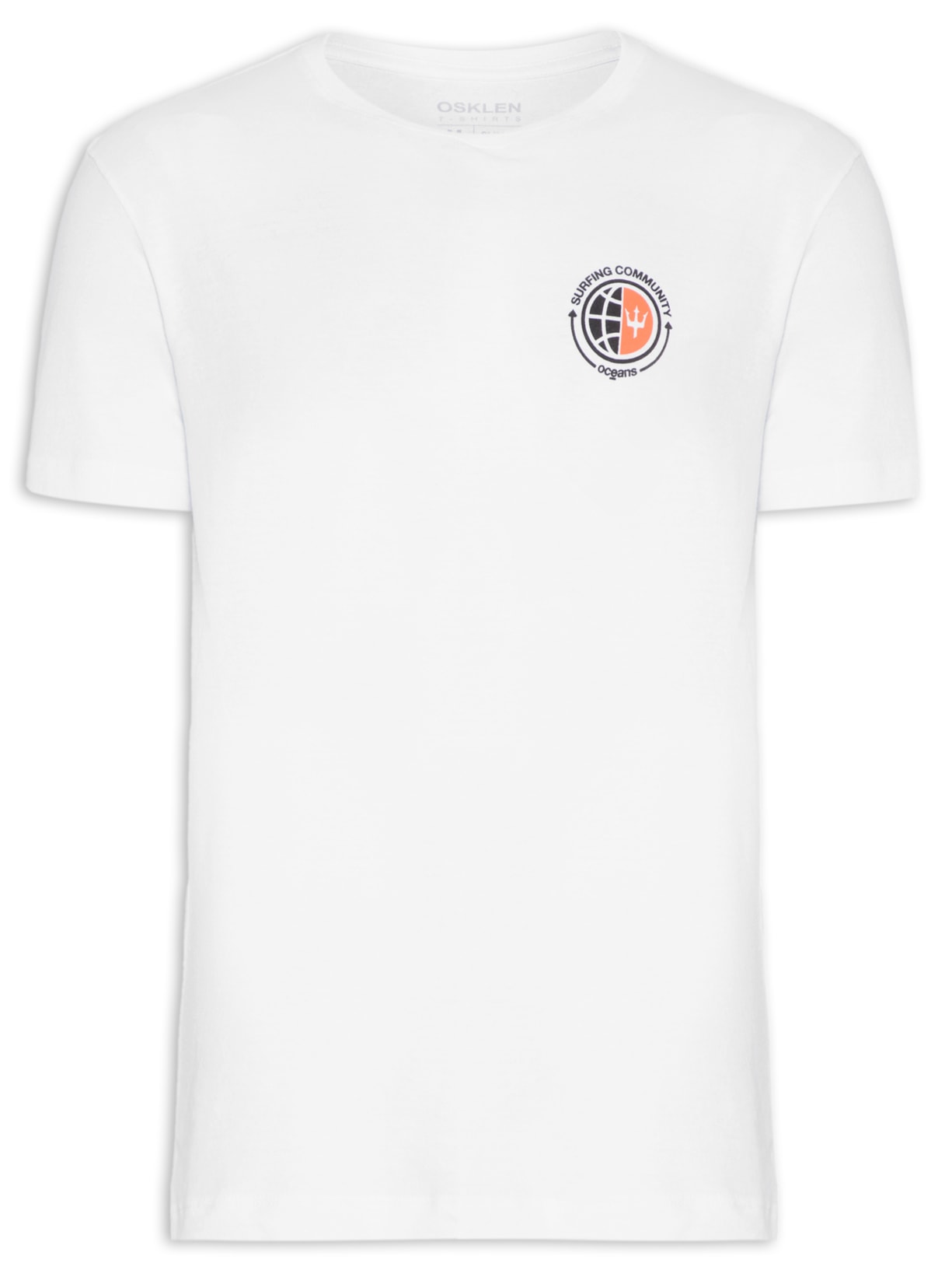 Camiseta Masculina Stone Surfing Community - Branco