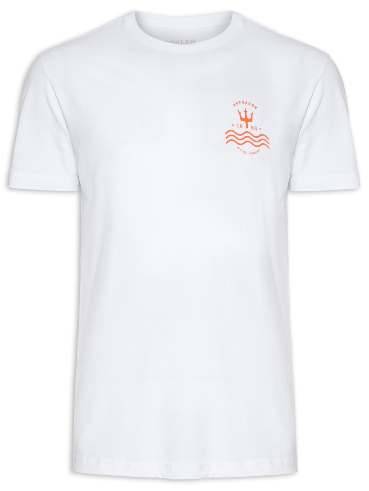 Camiseta Masculina Stone Surfing Symbol - Branco