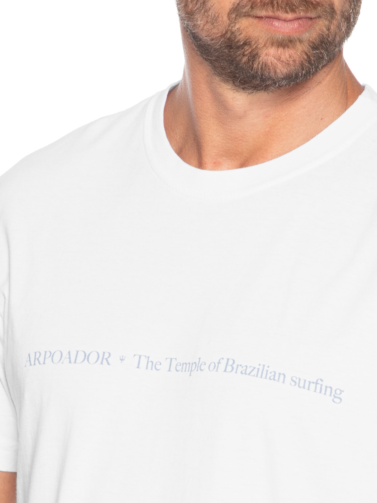 Camiseta Masculina Stone The Temple Mc Branco Osklen