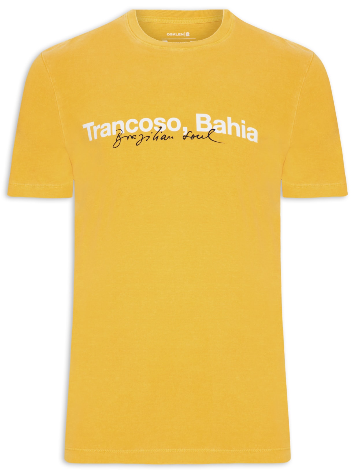 Camiseta Masculina Stone Trancoso Amarelo Osklen