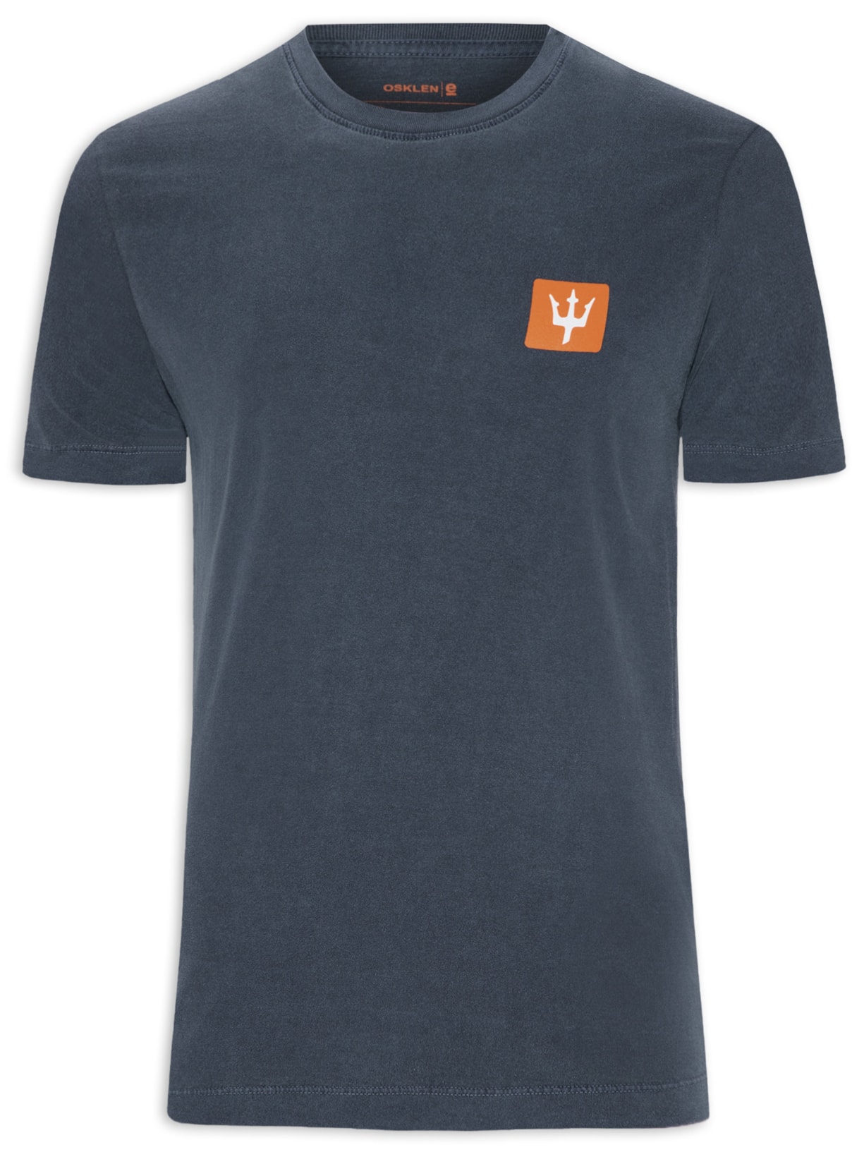 Camiseta Masculina Stone Tridente Clássico - Azul