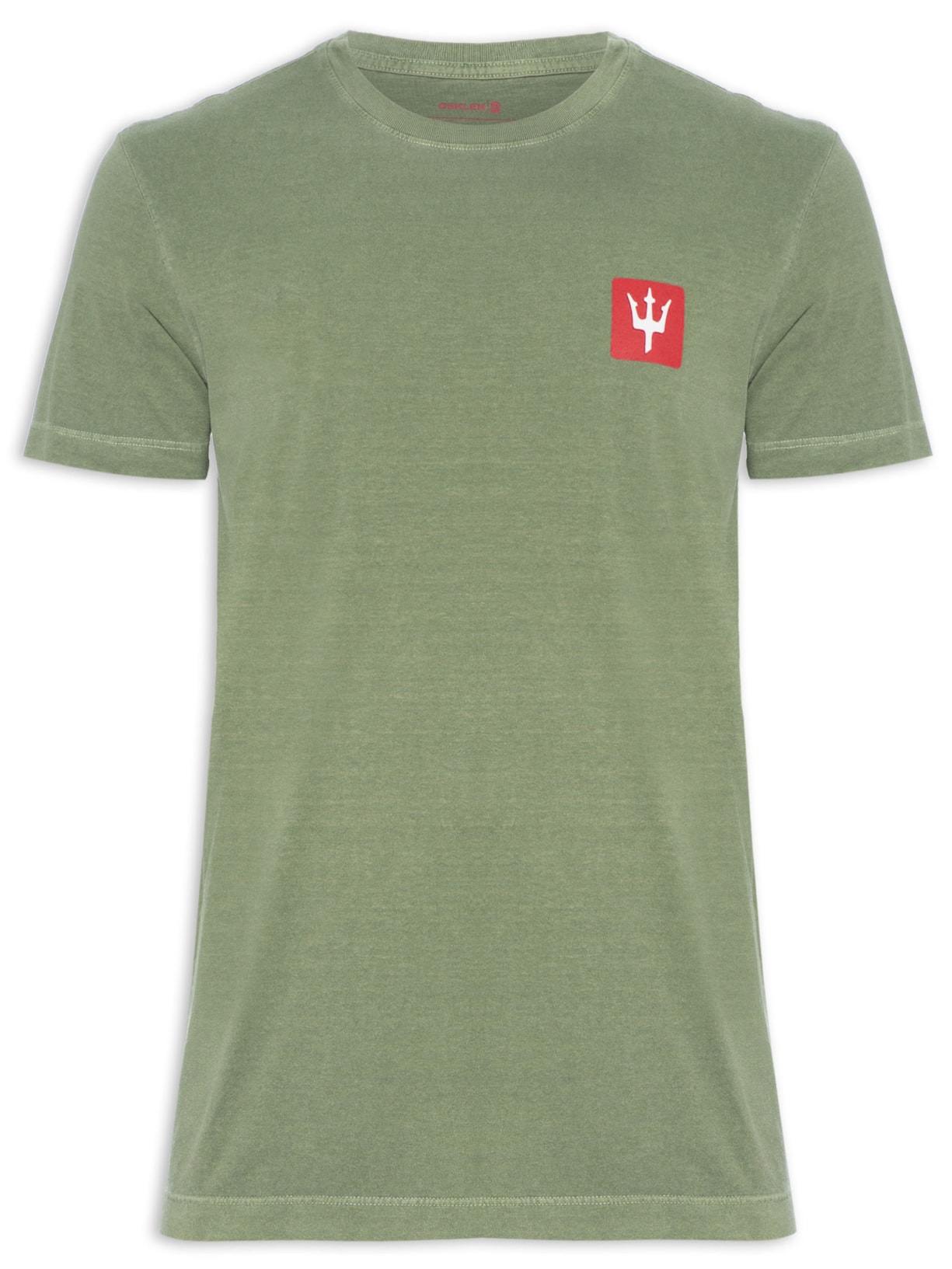 Camiseta Masculina Stone Tridente Clássico - Verde