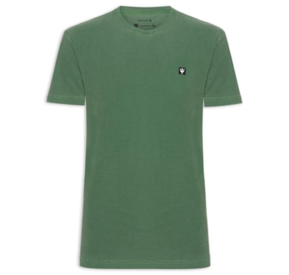 Camiseta Masculina Stone Tridente Mini - Verde