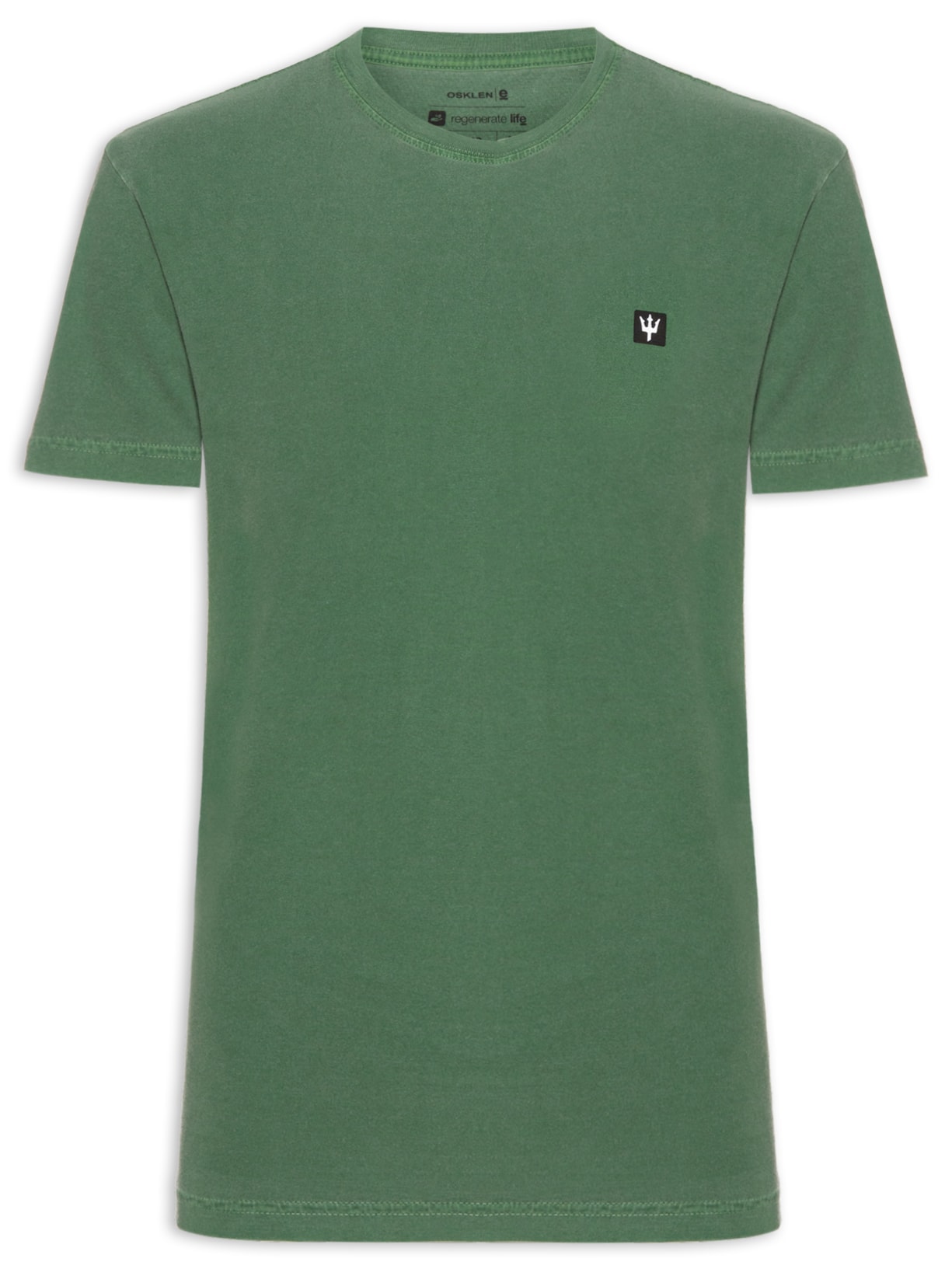 Camiseta Masculina Stone Tridente Mini - Verde