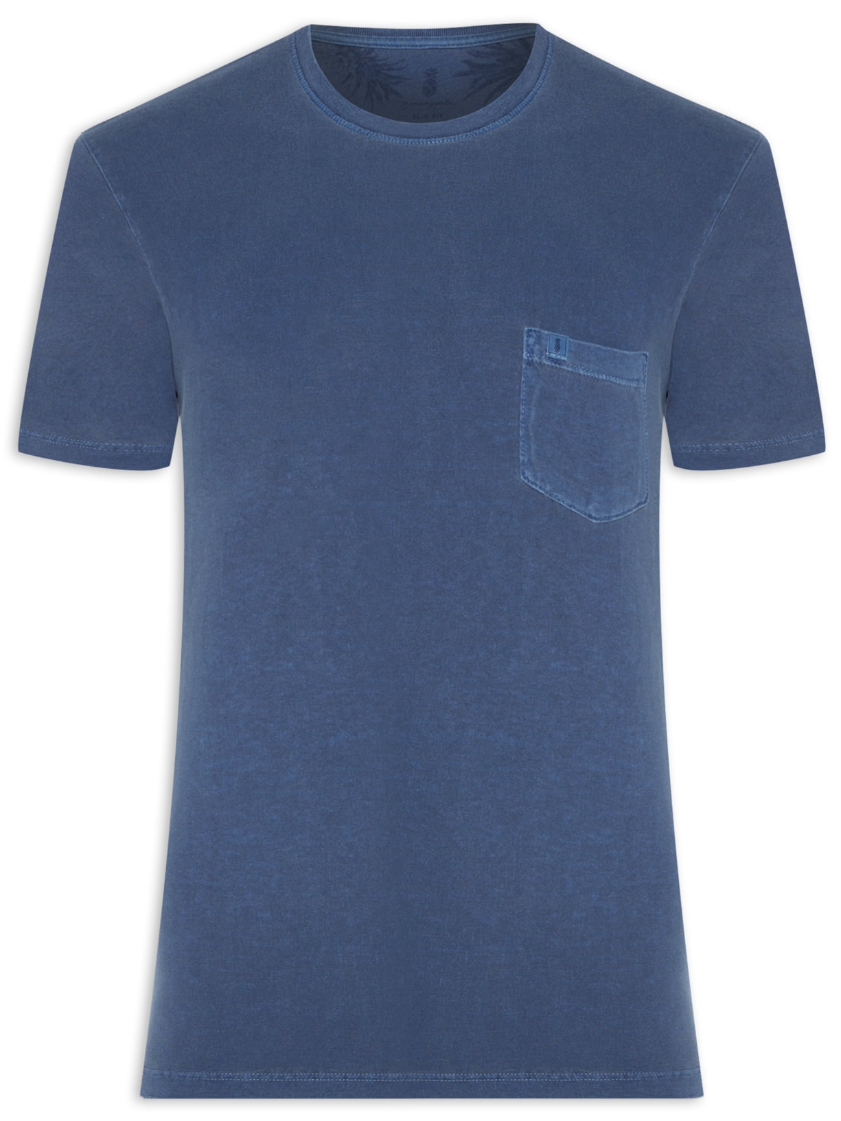 Camiseta Masculina Stoned Bolso - Azul