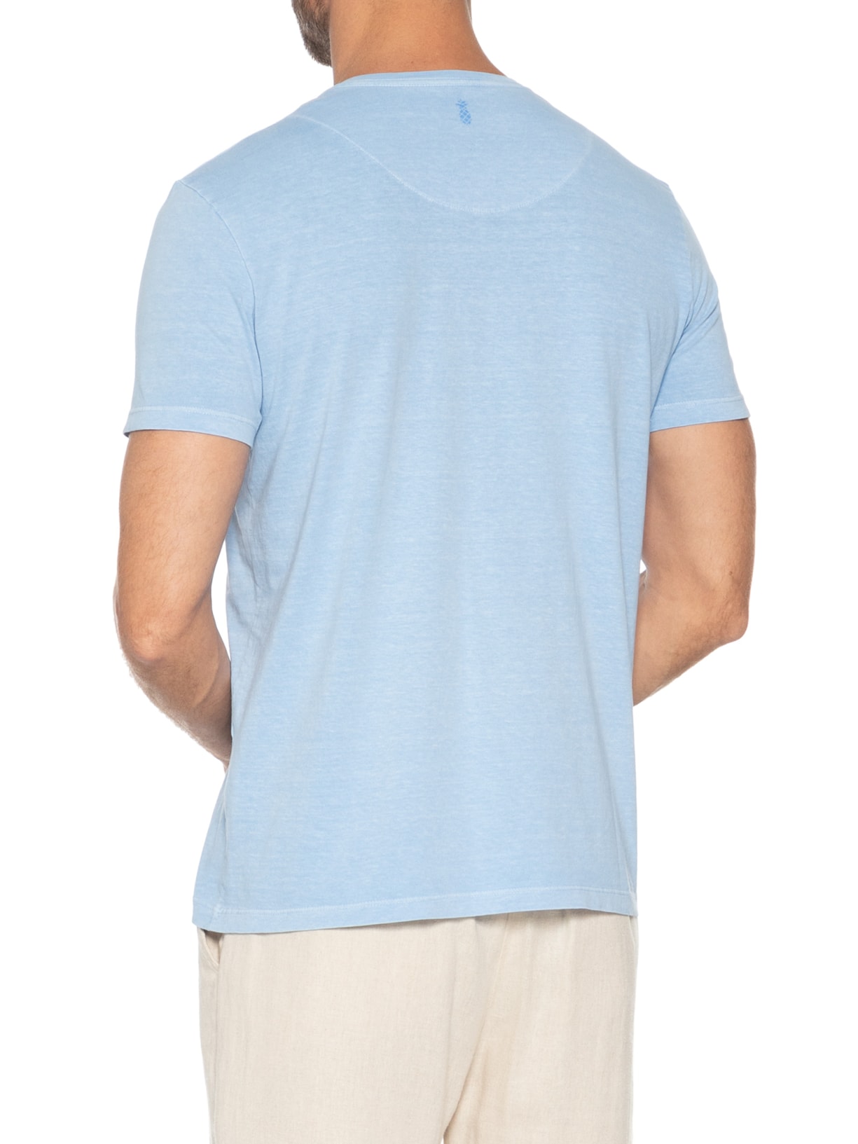 Camiseta Masculina Stoned Bolso Azul Pineapple