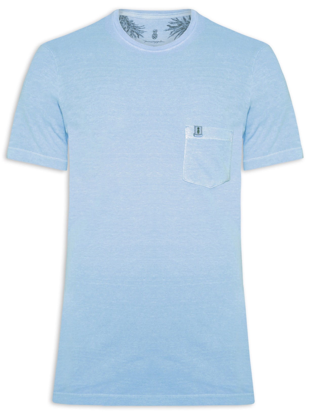 Camiseta Masculina Stoned Bolso - Azul