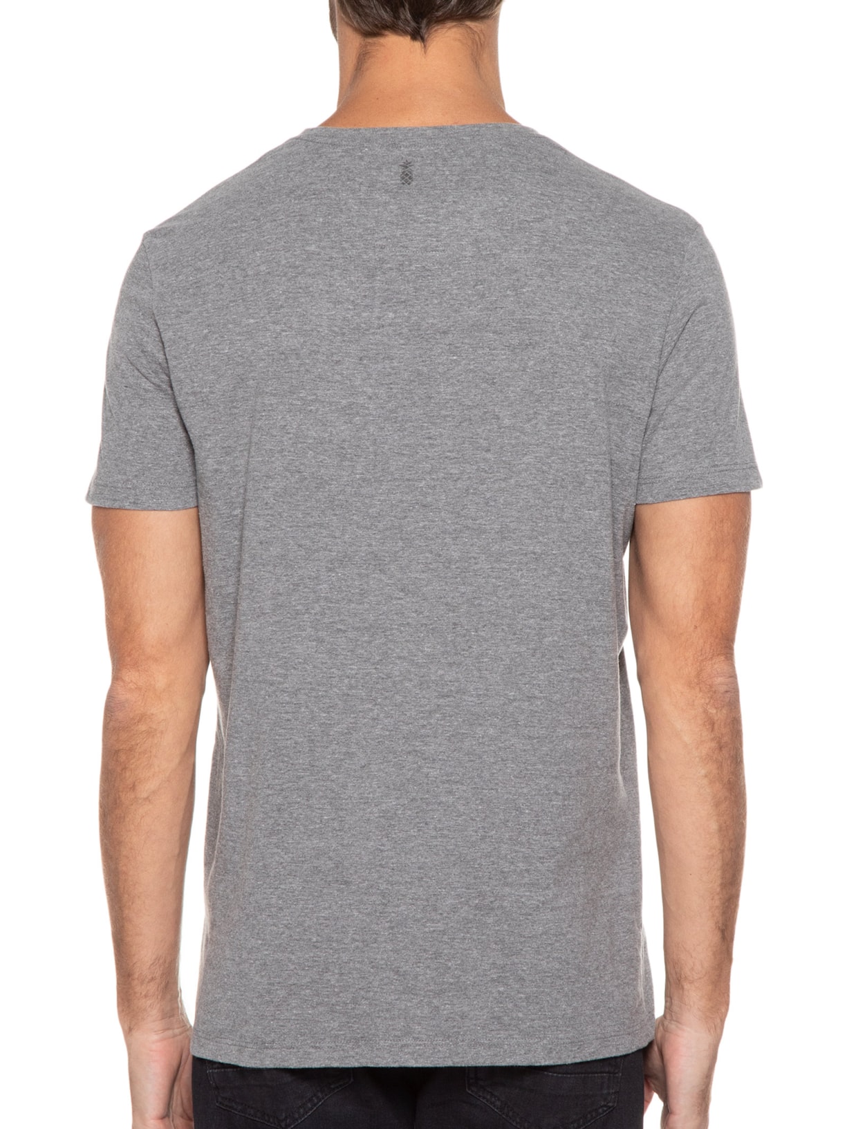 Camiseta Masculina Stoned Bolso Cinza Pineapple