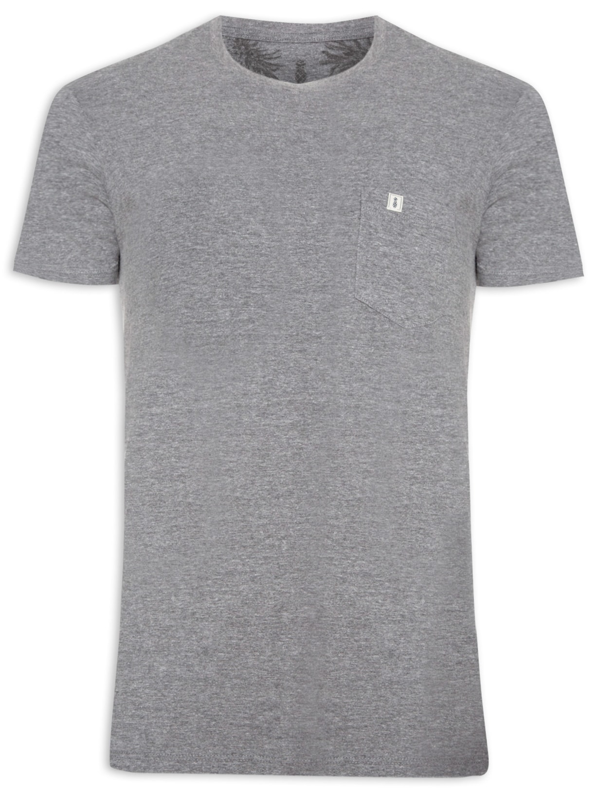 Camiseta Masculina Stoned Bolso Cinza Pineapple