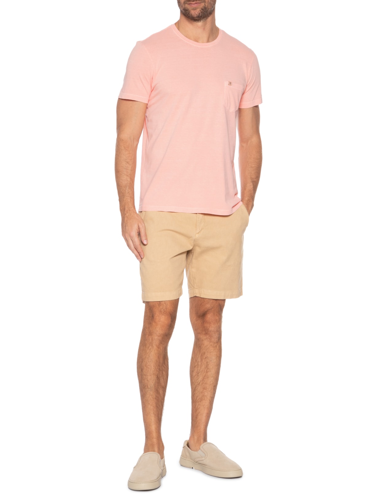 Camiseta Masculina Stoned Bolso Laranja Pineapple