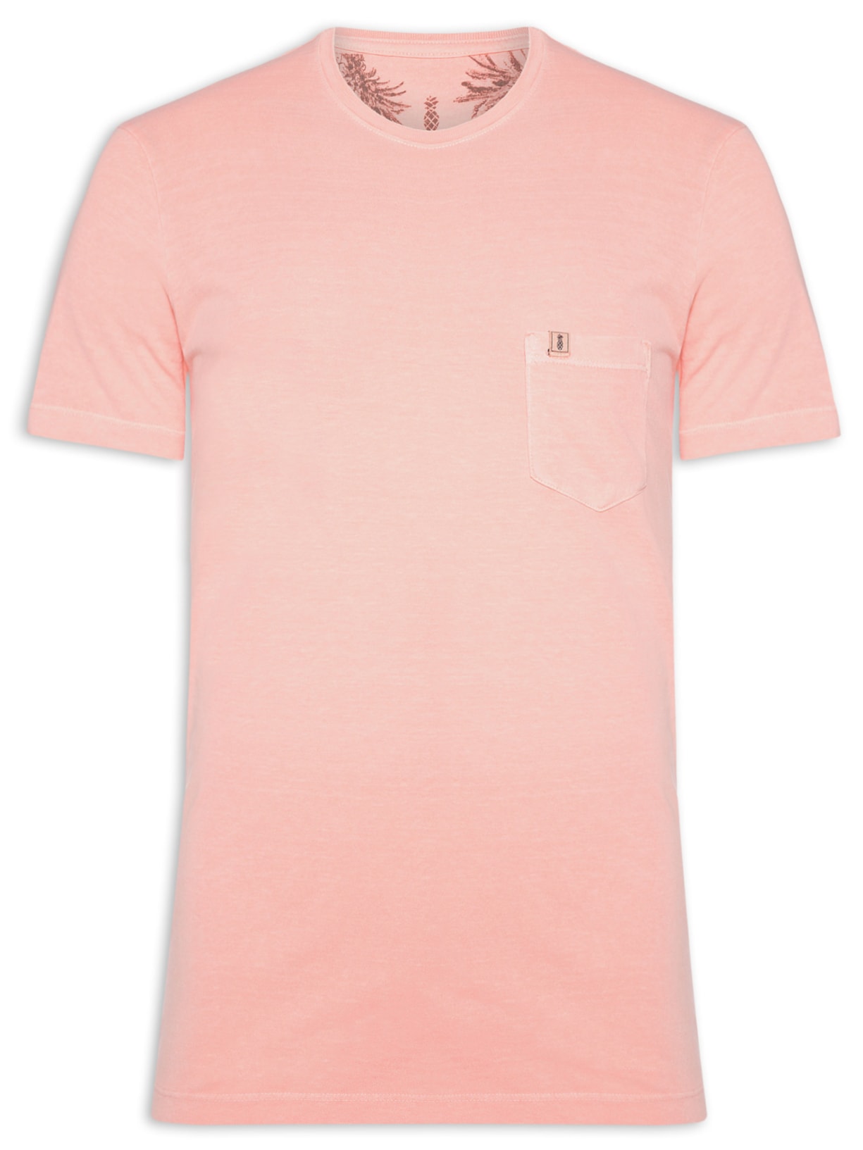 Camiseta Masculina Stoned Bolso Laranja Pineapple