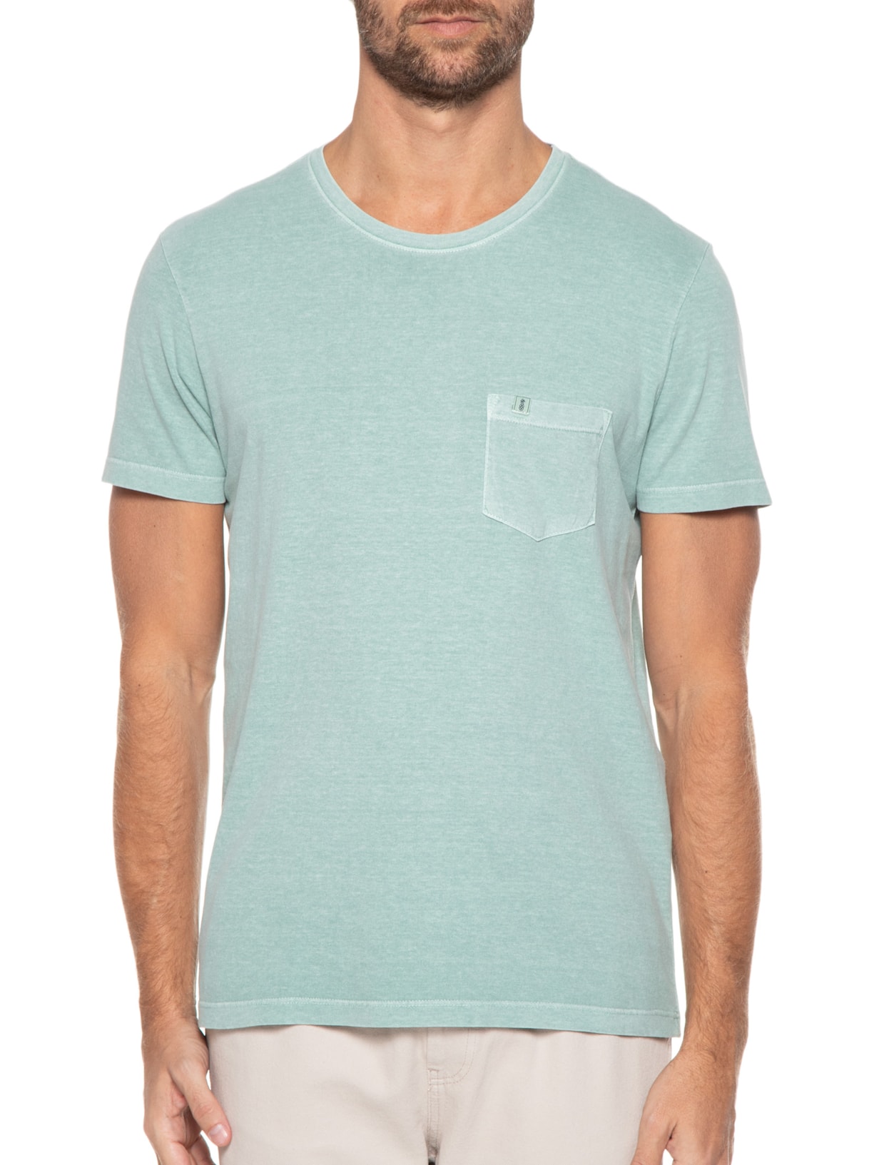 Camiseta Masculina Stoned Bolso Verde Pineapple