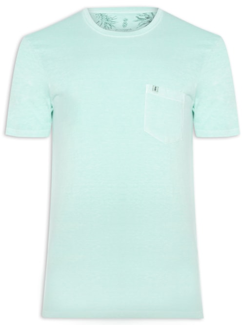 Camiseta Masculina Stoned Bolso - Verde