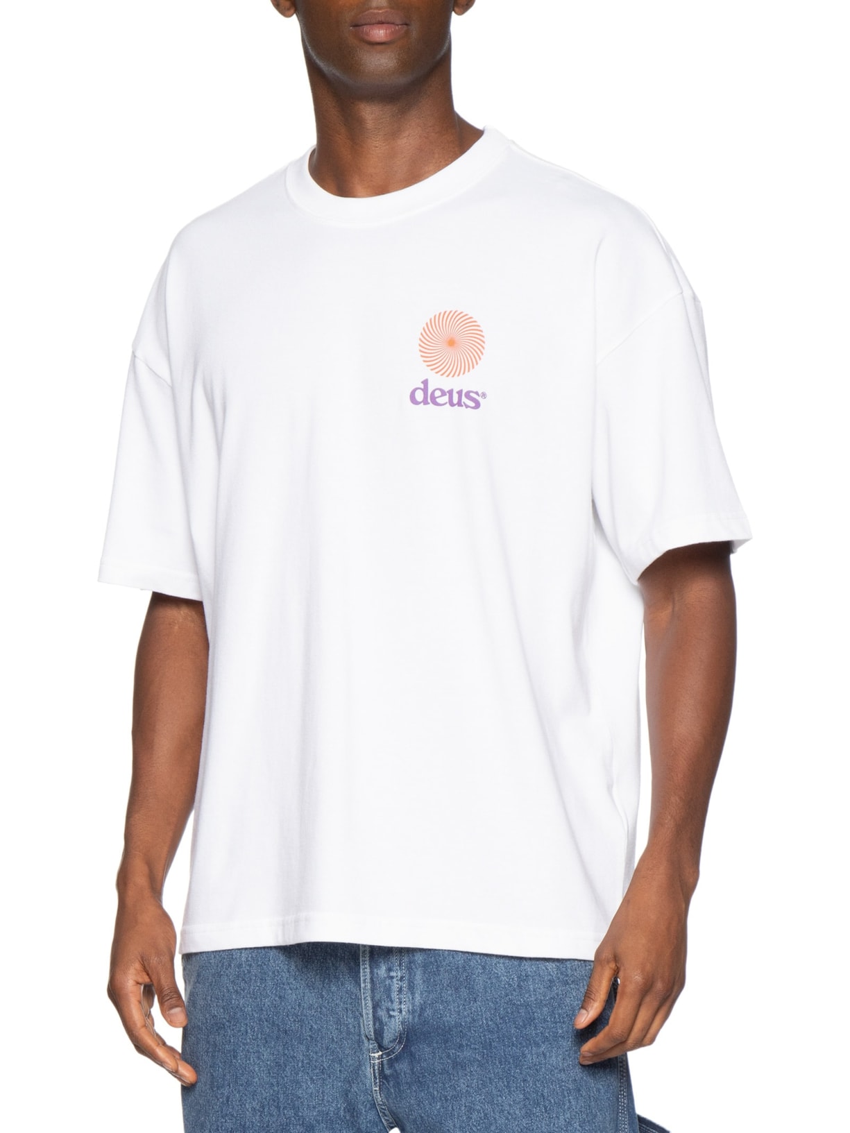 Camiseta Masculina Strata – Branco Deus Ex Machina