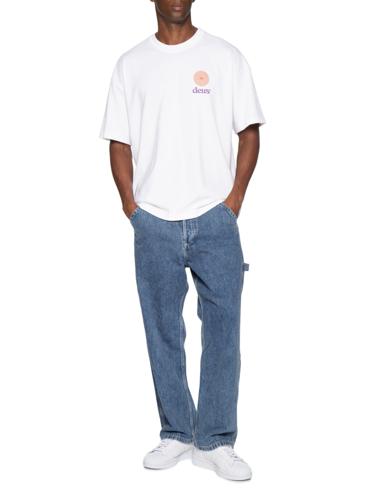 Camiseta Masculina Strata – Branco Deus Ex Machina