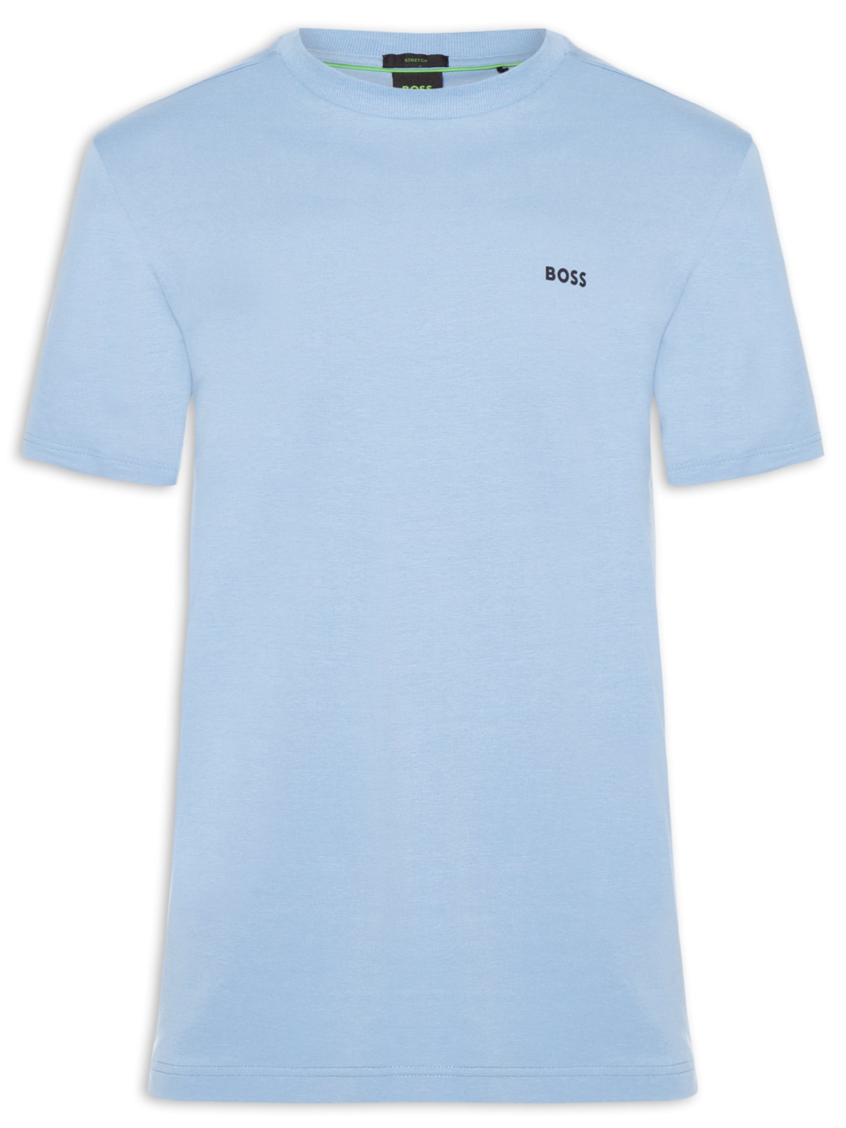 Camiseta Masculina Stretch Cotton Crew Neck Tee - Azul
