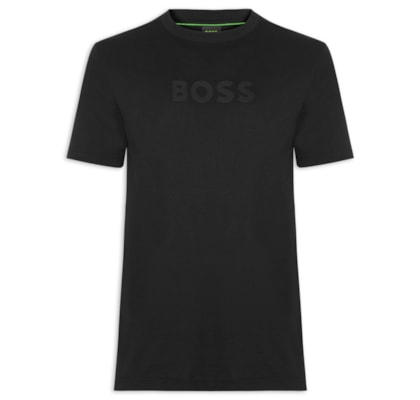 Camiseta Masculina Stretch Cotton Slim Fit Philix Goc - Preto