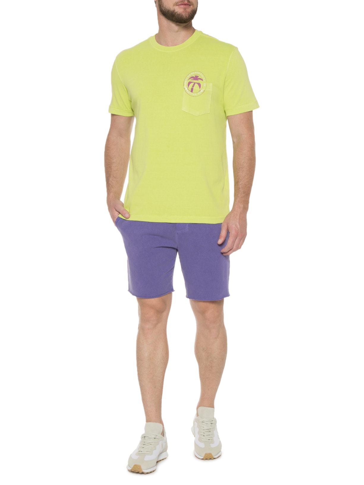 Camiseta Masculina Strong Beach Culture Verde Osklen