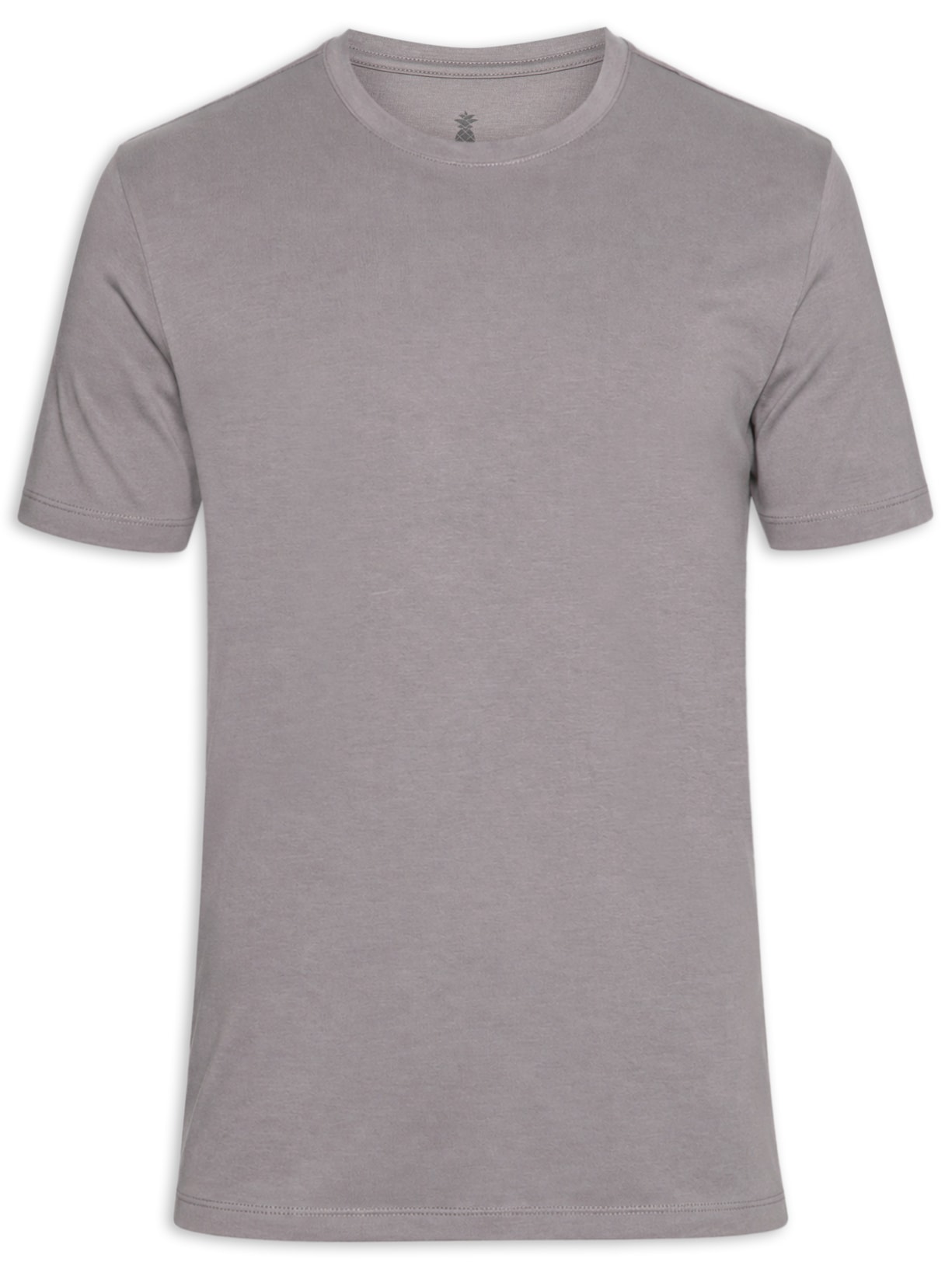Camiseta Masculina Suedine Egípcio Cinza Pineapple