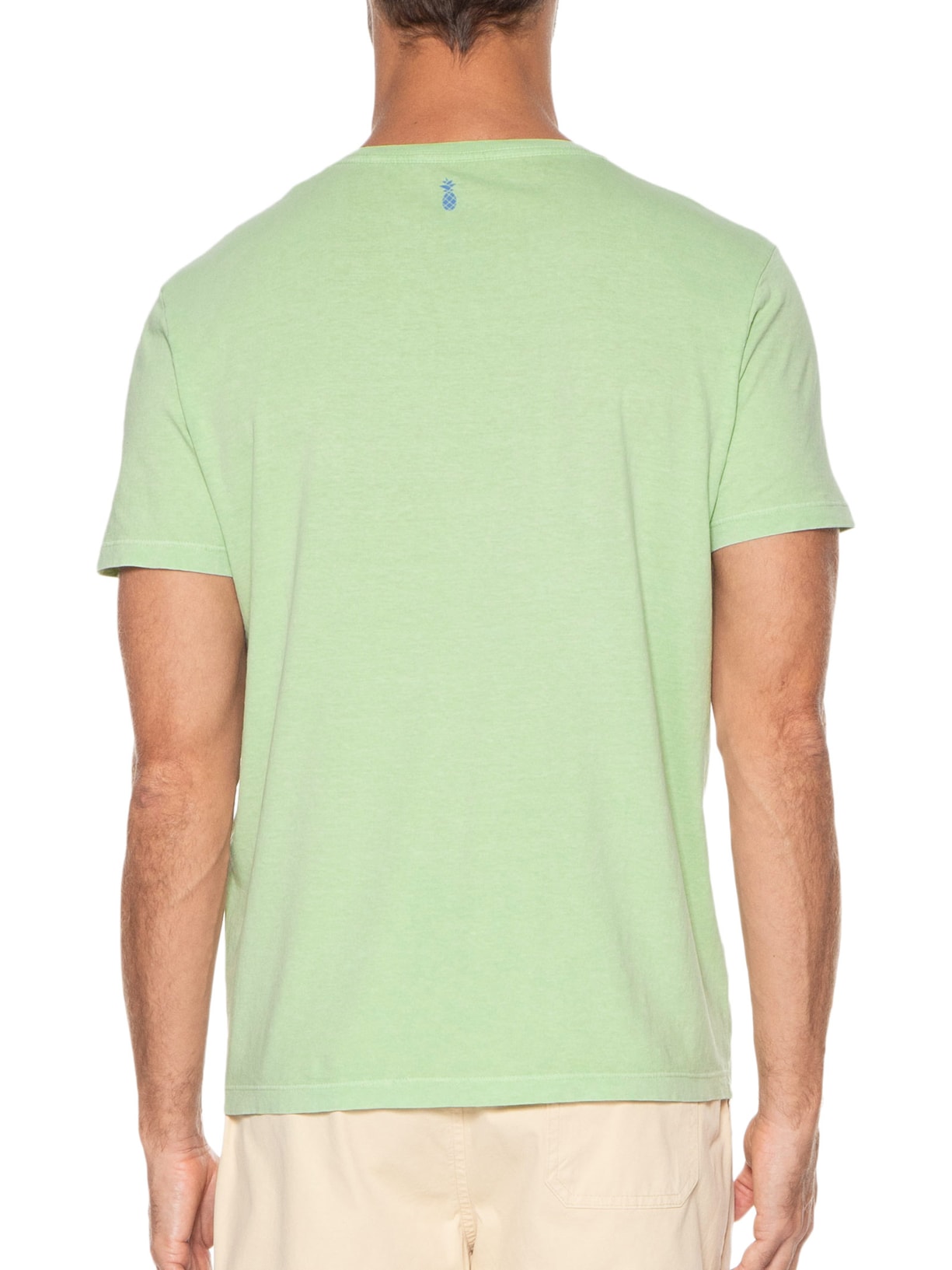 Camiseta Masculina Sunset Memories Verde Pineapple