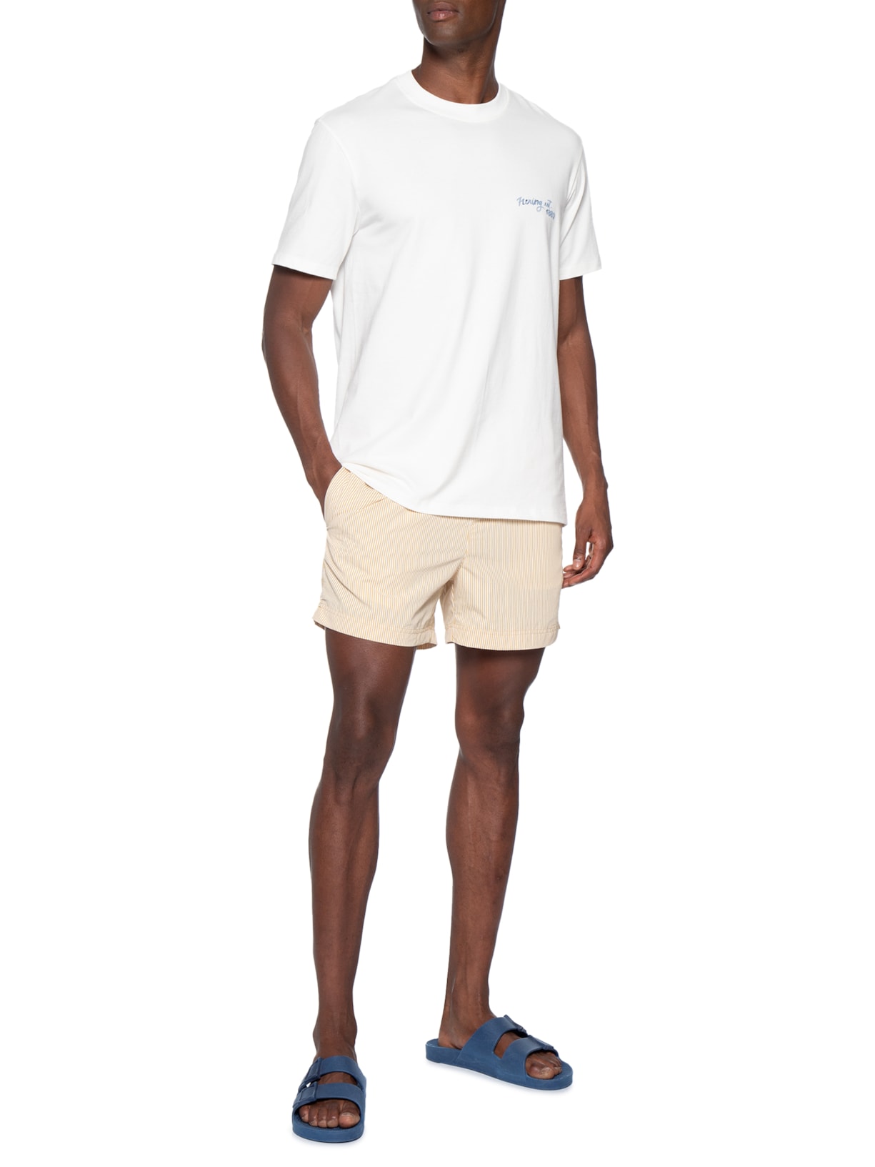 Camiseta Masculina Super Cotton Comfort Branco Hering