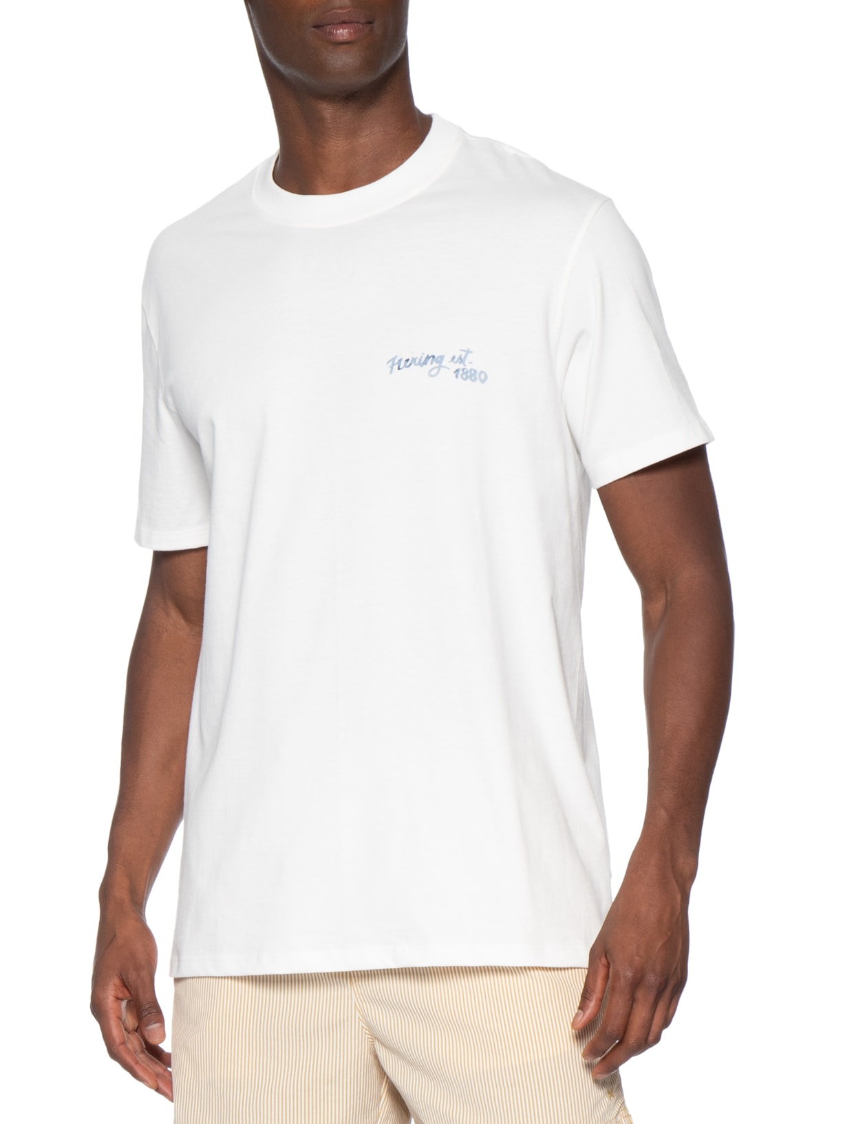 Camiseta Masculina Super Cotton Comfort Branco Hering