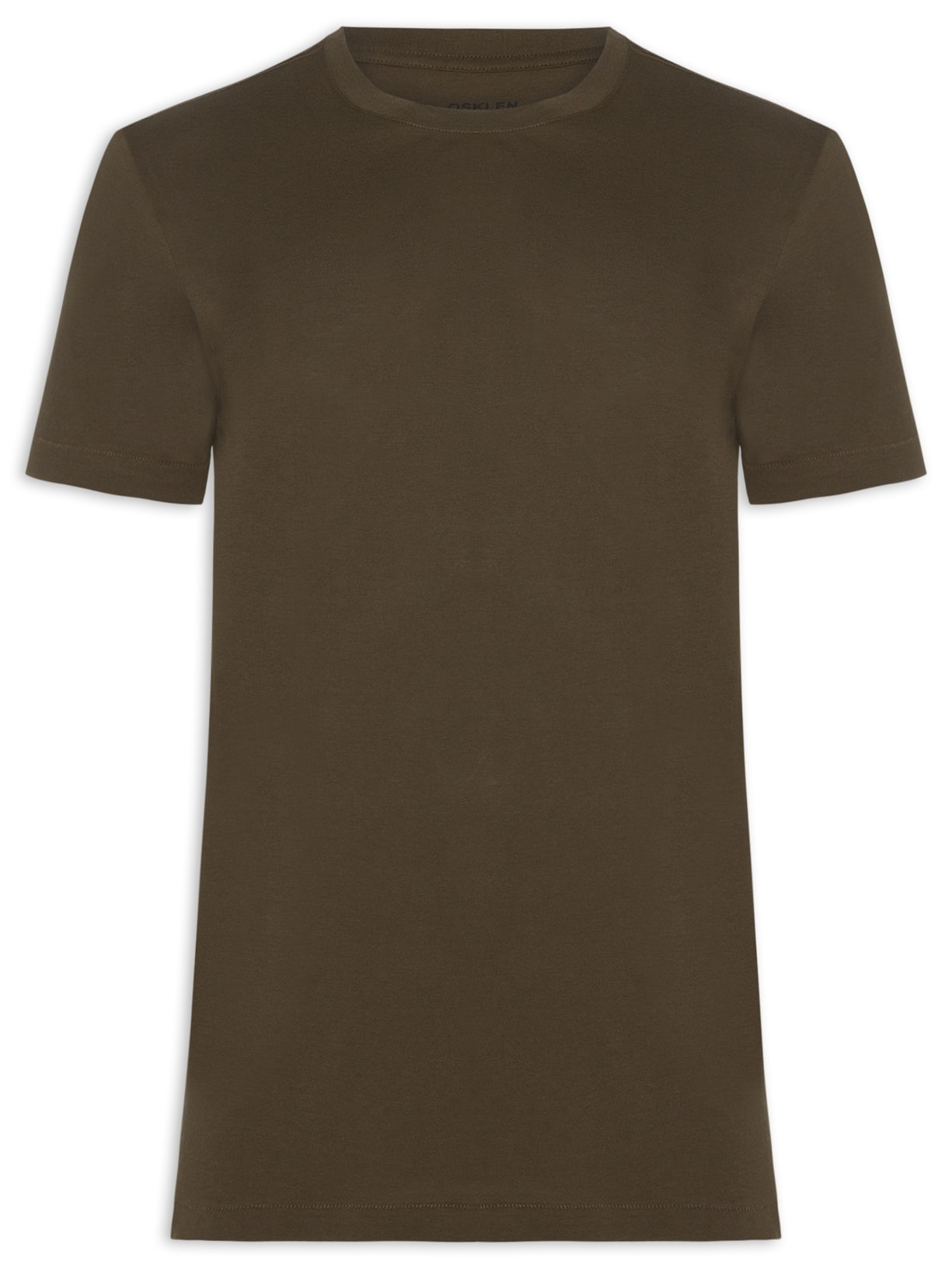 Camiseta Masculina Supersoft Color Manga Curta - Marrom