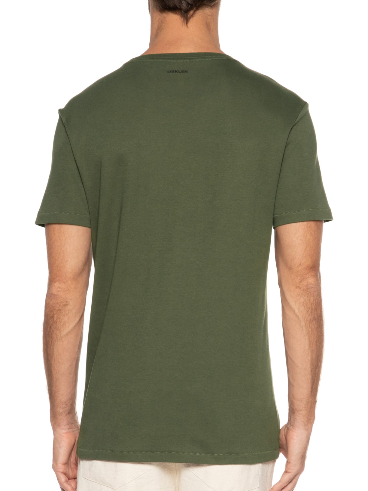 Camiseta Masculina Supersoft Comfort Verde Osklen