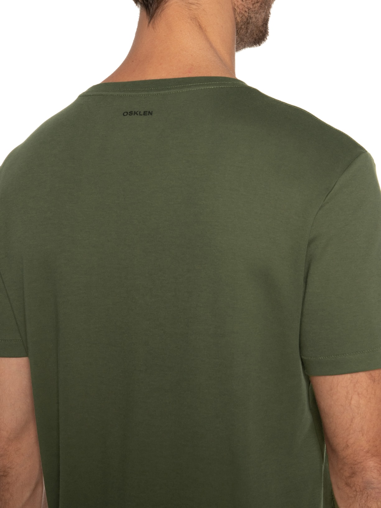 Camiseta Masculina Supersoft Comfort Verde Osklen