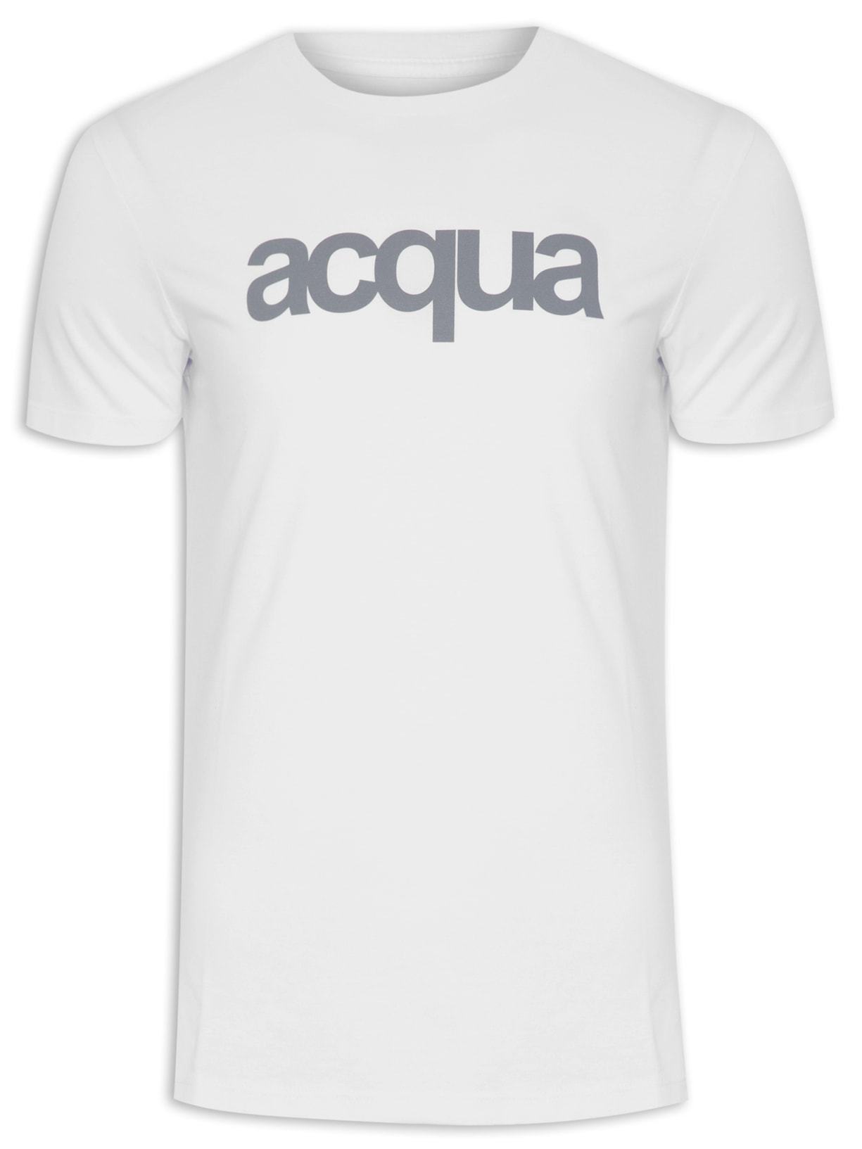 Camiseta Masculina Supersoft Estampada Acqua - Branco