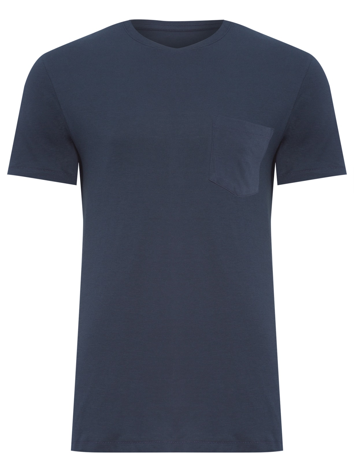 Camiseta Masculina Supersoft Pocket - Azul